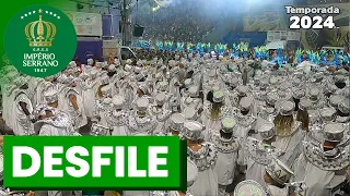 Império Serrano 2024 | Desfile | Samba ao vivo - #DesfileLIGARJ24