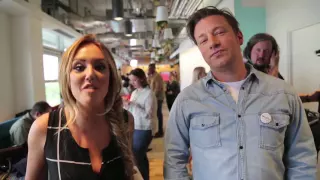 Making Breakfast Smoothies with Jamie Oliver | Charlotte Crosby