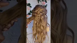 bohoinspired bridal hair.. easy Boho hack.