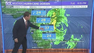 Hurricane Dorian's outer bands batter Florida's east coast | 10Weather WTSP