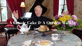 Afternoon Tea & A Garden Tour! Sweet Cream Cake Recipe