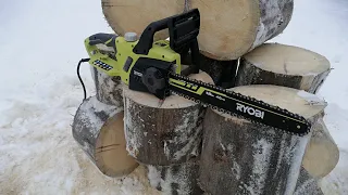 Ryobi Rcs2340b  новая цепная пила. Распаковка.