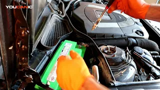 2006-2013 Mercedes-Benz S-Class W221 S550 Battery Replacement