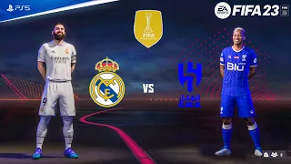 FIFA 23 - Real Madrid vs Al Hilal - FIFA Club World Cup Final | PS5™ Gameplay [4K60 HDR]