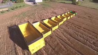 Heavy Duty Farm / Construction Dump Trailers Made in Canada with Delivery throughout North America.