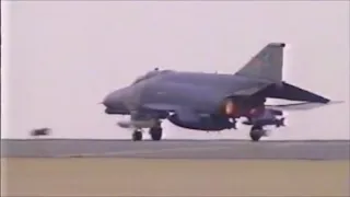 USAF F-4G Wild Weasel during 1991 Operation Desert Storm