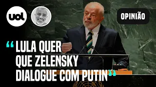 Lula na ONU: Reação fria de Zelensky a discurso de Lula sinaliza reunião infrutífera, diz Kennedy