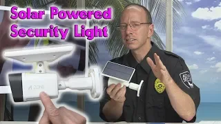 A-Zone Outdoor Motion Sensor Spotlight Solar Security Lights - Product Review