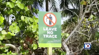 City of Miami officials launch Leave No Trace program to combat island trash pollution