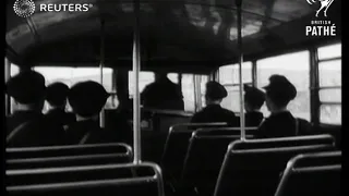 School for London bus drivers (1949)