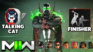 Spawn ➡️ (Voice Lines, Finisher, Talking Cat, Tracers)