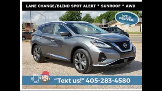 2019 Nissan Murano Platinum Walkaround - Stock # K4166