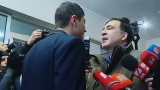 Саакашвили явился на допрос и... | НОВОСТИ