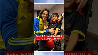 Este hincha de ADVINCULA emocionó a BOCA JRS 🥺💔| #BocaJuniors #FutbolArgentino #Peru #Argentina