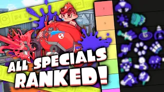 Pro Ranks Every SPECIAL And SUB In Splatoon 3