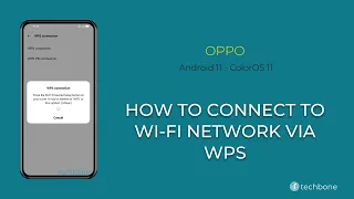 How to Connect to a Wi-Fi network via WPS - Oppo [Android 11 - ColorOS 11]