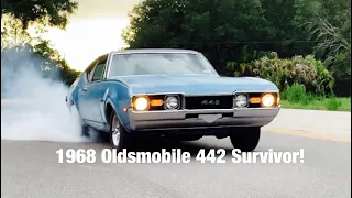 Survivor 1968 Oldsmobile 4-4-2 Test Drive!