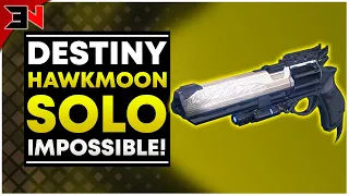 HAWKMOON RANDOM ROLLS FARM SOLO IS IMPOSSIBLE - BUNGIE HATE SOLO PLAYERS - Destiny 2 Hawkmoon Quest