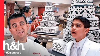 Grande bolo para a primeira comunhão de Buddy Jr. | Cake Boss | Discovery H&H Brasil