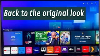 Bringing Back Classic Home Screen Style on LG TV After Update!