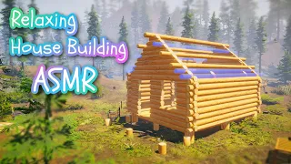 ASMR | I LOVE this super satisfying House Builder game! 🏠 Building a cabin in the woods