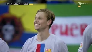 Frenkie De Jong Goal Vs Cadiz CF (10/09/2022)