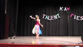 Talent Fiesta(2014) - Ek Dho Theen - Dance by Lakshmi Unni