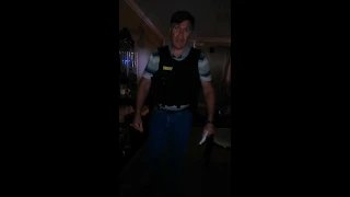 Police Officer  enter wrong House and get Man Handle