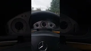 W211 E500 AMG acceleration