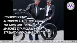 Airbus Subsidiary APWorks Unveils Worlds First 3D-Printed Motorcycle: Meet The Electric Light Rider