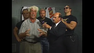 Lex Luger & The Horsemen react to NWO Sting. They think he is the real Sting! (WCW)