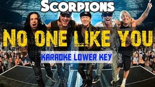 Scorpions - No One Like You Karaoke Lower Key