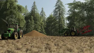 😂🤣🤣Korba Bokiem🤣😂😂! 🔥Oporowa Orka i Rozrzucanie Obornika GR Jacob | 2x John Deere