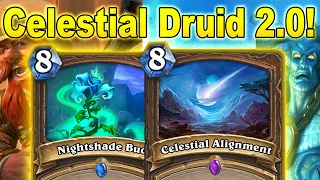 Celestial Druid 2.0 Is Here To WIN ALL GAMES To Legend! Castle Nathria | Hearthstone