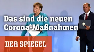 Merkel, Scholz und Länderchefs präsentieren neue Coronaregeln | DER SPIEGEL