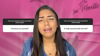 VOU TER PARTO NORMAL OU CESÁREA? COMO TA A VIDA SEXUAL? | Khayla Lima