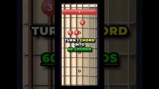 Create 60 different chords from 1 chord! 🤘🏼🔥