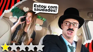 FINGI SER MOTORISTA DE UBER E ESPIONEI A MINHA NAMORADA!