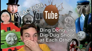 Bmanlegoboy reacts to YTP: Ding Dong and Dig-Dug Shout at Each Other