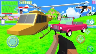 Flying Helicopter 4x4 Prado Jeep and BMW i8 Car Driving in Open World - Android Gameplay.