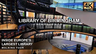 Inside Europe's Largest Library | Birmingham Library Tour #LibraryTour