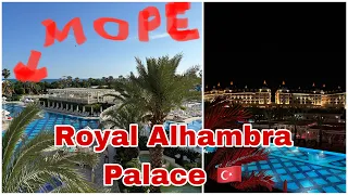 Royal Alhambra Palace 5* (Турция/Средиземноморский регион/Сиде) 2023 . 📹 первое.