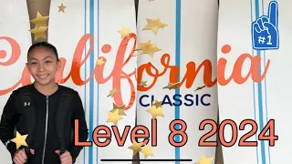 Level 8 California Classic 2024 #gym #gymnast #level8