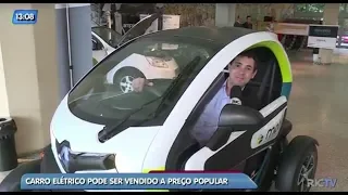Empresa de Florianópolis pretende vender carro elétrico a preço popular