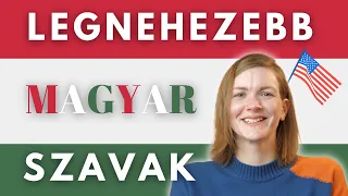 Mik a LEGNEHEZEBB magyar szavak Amerikaiaknak? | a ChatGPT Válaszól | Amerikai lány magyarul beszél