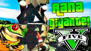 CAZANDO UNA RANA GIGANTE!! EL EQUIPO ANTI RANAS!! XDD FUNNY MOMENT GTA 5 Makiman