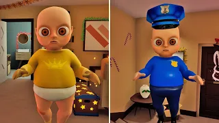 What Happens if you give Potions to Police Baby! Baby In Yellow Funny Mods