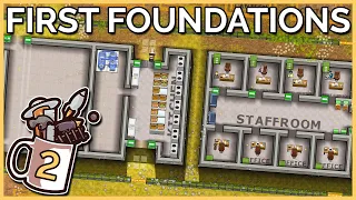 WAIT, WHAT? Unusual Building Sequence | Prison Architect #2