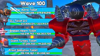 😱I'M MAKING A RECORD FOR WAVES! 🔥 GOT A HYPER AGAIN! 💎 | Roblox Toilet Tower Defense