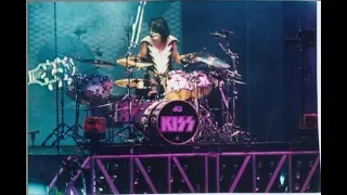 KISS Peter Criss 2000 Destroys Drum Kit VERSION 2 Farewell Tour